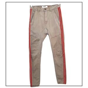 NXP Nena‎ & Pasadena Men Pants 30 Carpenter Varsity Striped Slim Skinny Retro